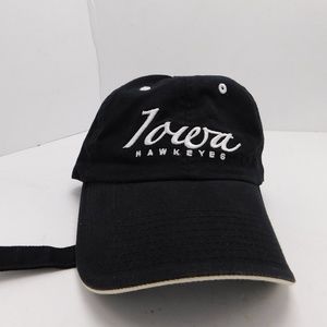 Iowa Hawkeyes Hat Cap Strapback Black
